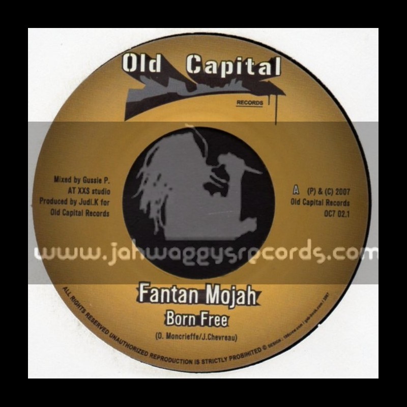 Old Capital Records -7"- Born Free / Fanton Mojah