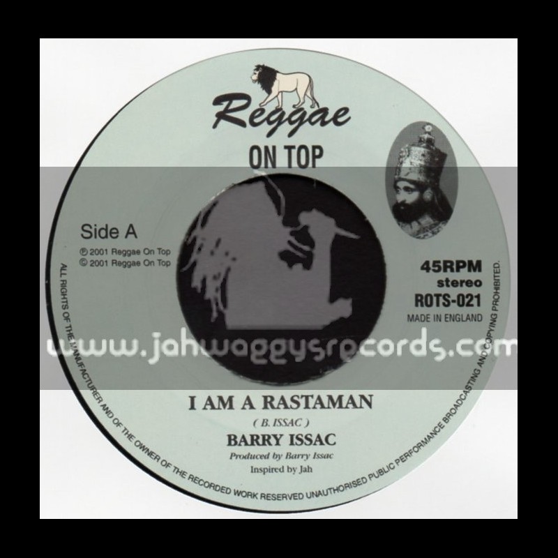 Reggae On Top-7"-I Am A Rastaman / Barry Issac