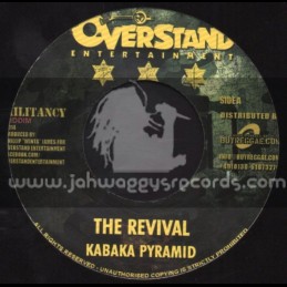 Overstand Entertainment-7"-The Revival / Kabaka Pyramid + Step Away / Iba Mahr