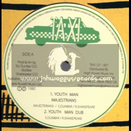 Taxi-12"-Youth Man / Majesterians + Hell Up In A Harlem / Psalms