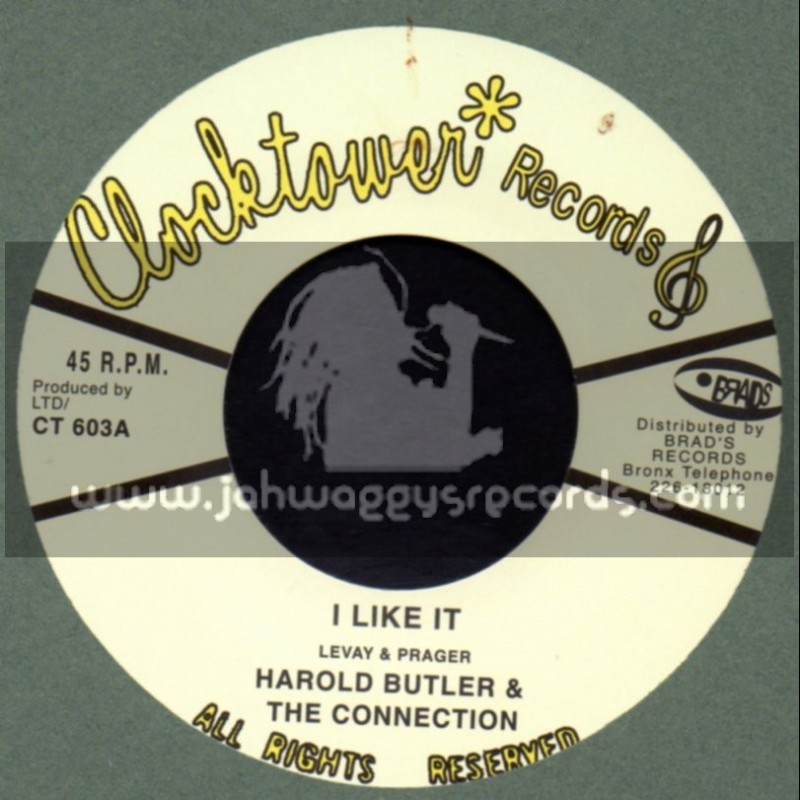 Clock Tower Records-7"-I Like It / Harold Butler & The Connection