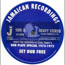Jamaican Recordings-10"-Set Dub Free + Dub Born Free / Niney The Observer At King Tubbys 1973 - 1975