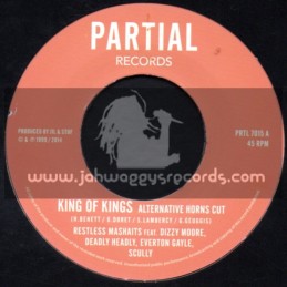 Partial Records-7"-King Of Kings / Restless Mashaits