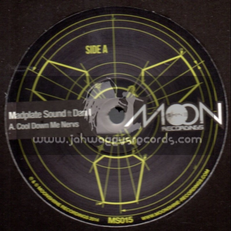 Moonshine Recordings-12"-Cool Down Me Nerves / Madplate Sound Ft Dan I