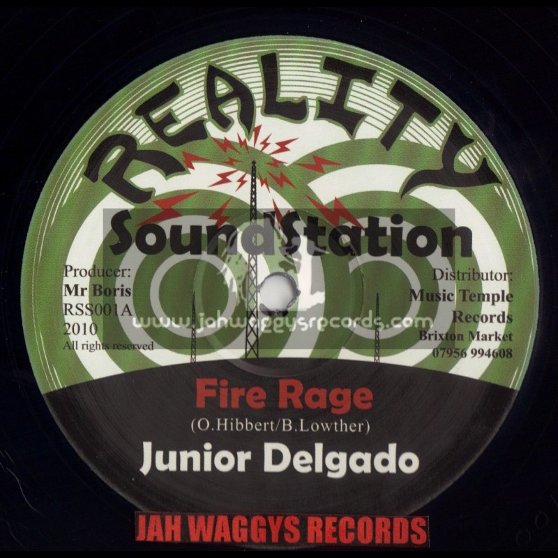 REALITY SOUNDSTATION-12"-FIRE RAGE / JUNIOR DELDADO
