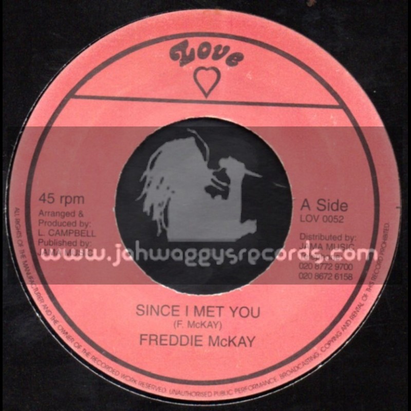 Love-7"-Since I Met You / Freddie McKay