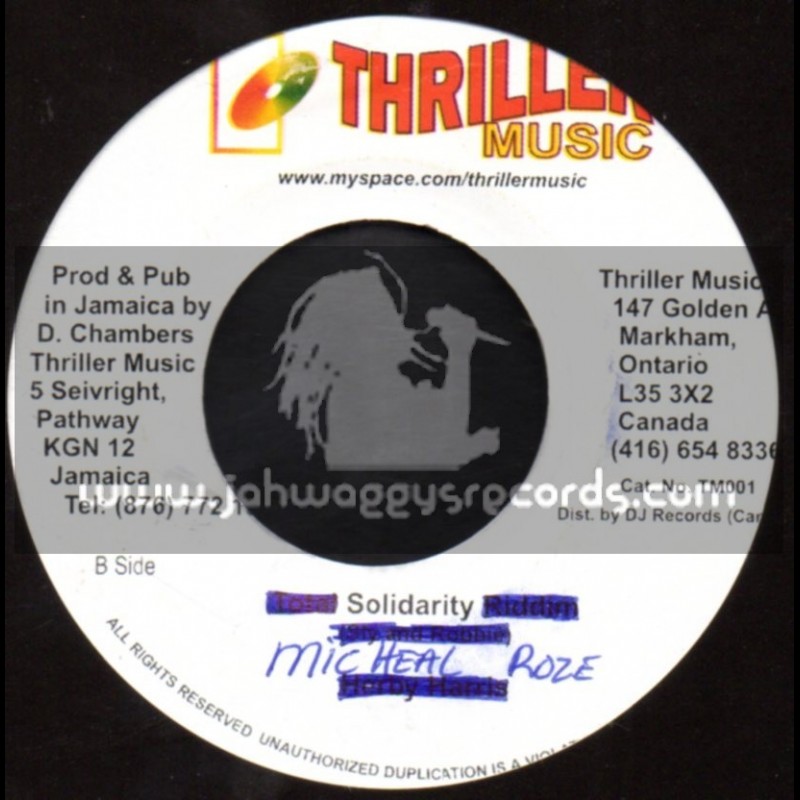 Thriller Music-7"-Solidarity / Michael Rose