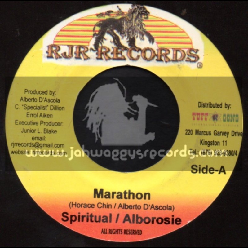 RJR Records-7"-Marathon / Spiritual / Alborosie