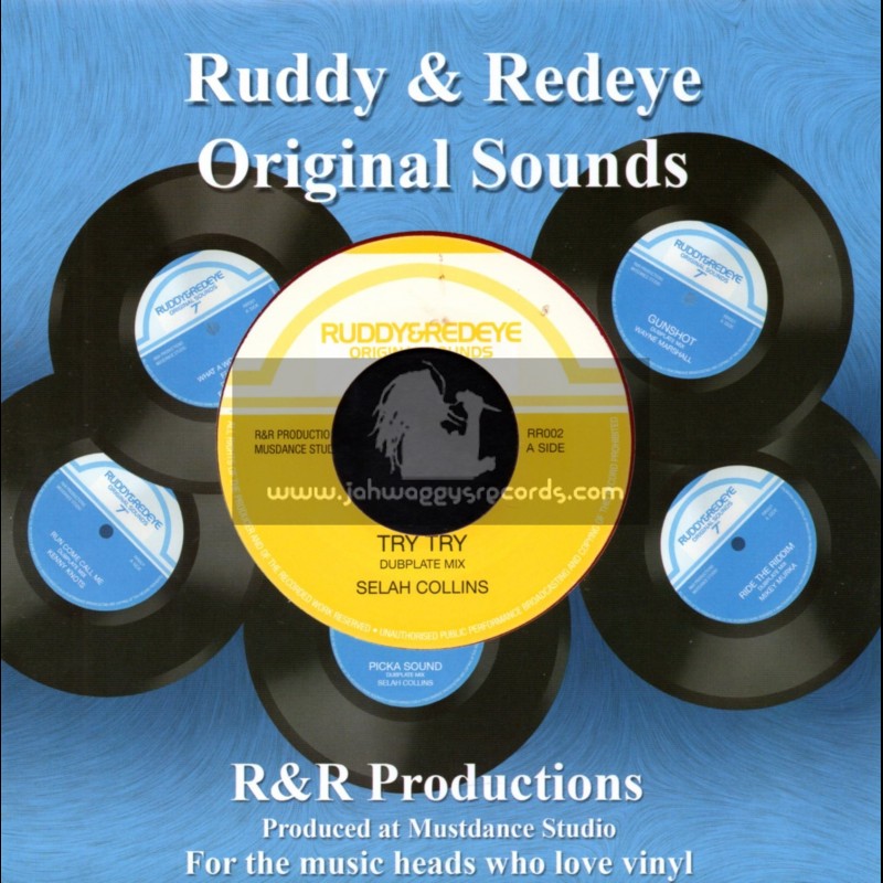 Ruddy & Redeye Original Sounds-7"-Try Try / Selah Collins