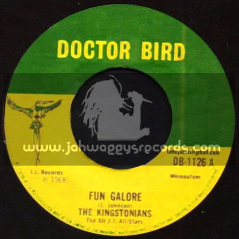 Doctor Bird-7"-Fun Galore + Crime Dont Pay / The Kingstonians