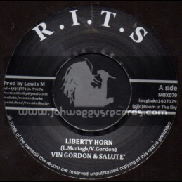 R.I.T.S-7"-Liberty Horn + Satta Massagana / Vin Gordon & Salute