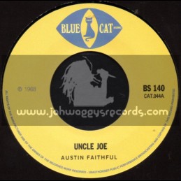 Blue Cat Records-7"-Uncle Joe + I Am Losing You / Austin Faithful