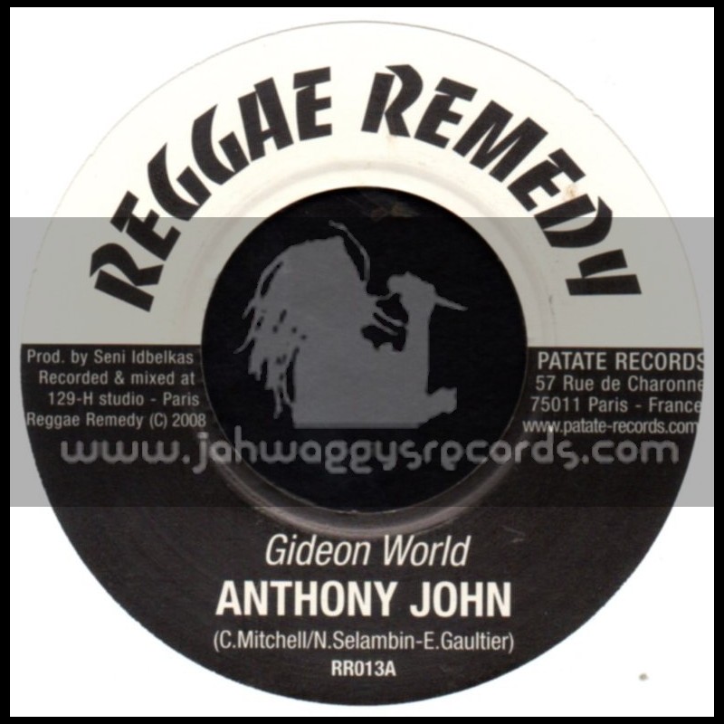 Reggae Remedy-7"-Gideon World / Anthony John