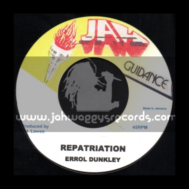 Jah Guidance-7"-Repatriation / Errol Dunkley
