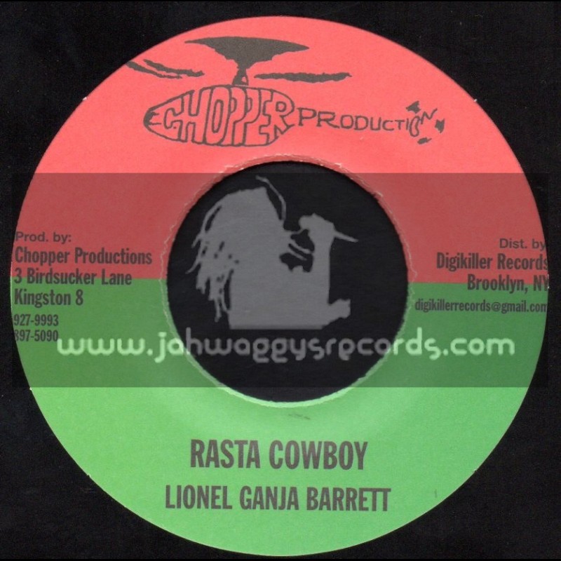Chopper Productions-7"-Rasta Cowboy / Lionel Ganja Barrett