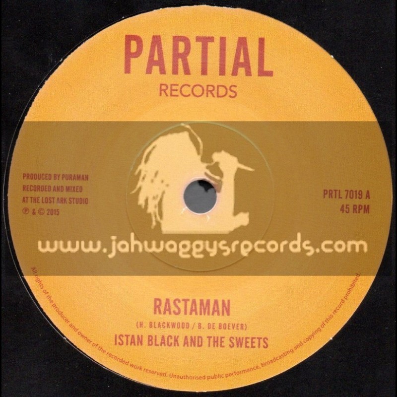 Partial Records-7"-Rastaman / Istan Black And The Sweets
