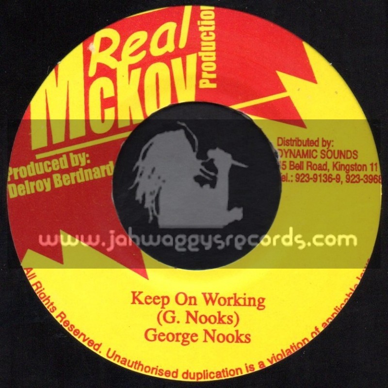 Real Mckoy Production-7"-Keep On Working / George Nooks
