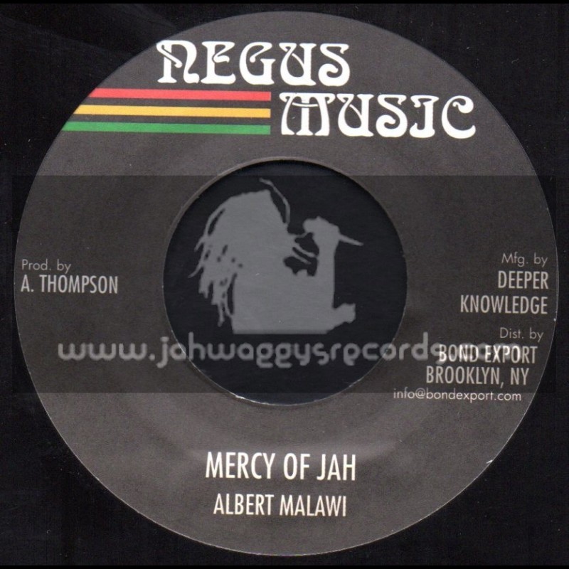 Negus Music-7"-Mercy Of Jah / Albert Malawi