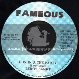 Fameous-7"-Don In A The Party / Leroy Smart