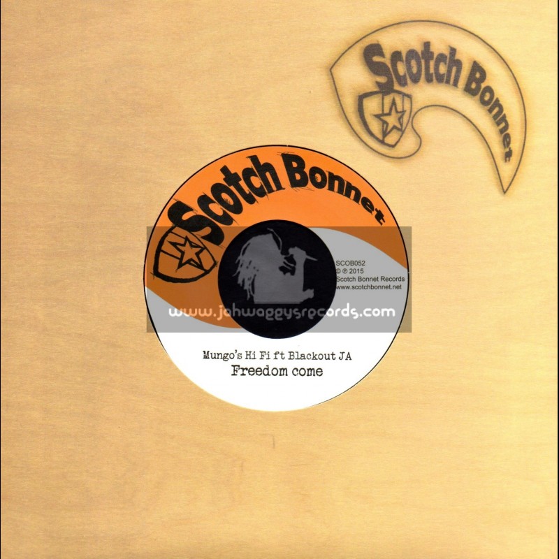 Scotch Bonnet-7"-Freedom Come / Mungos Hi Fi Feat. Blackout JA