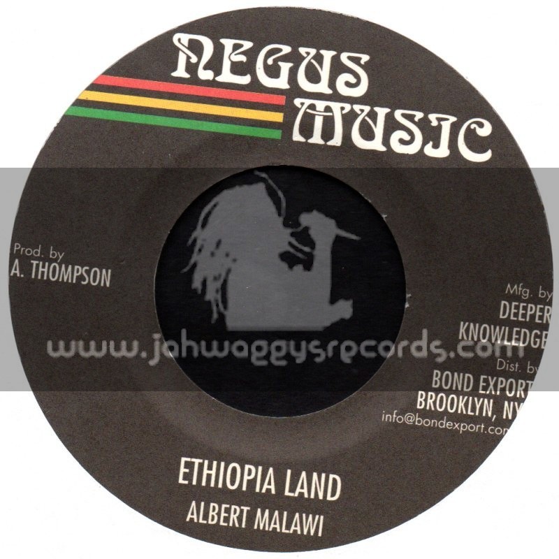 Negus Music-7"-Ethiopia Land / Albert Malawi