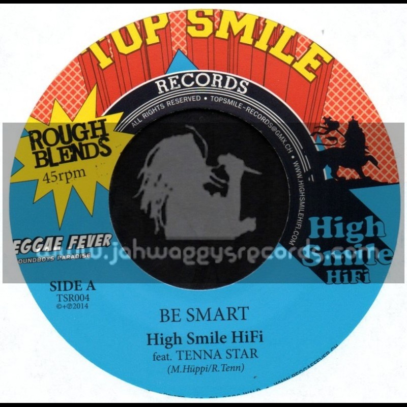 Top Smile Records-7"-Be Smart / Tenna Star - Hi Smile Hi Fi