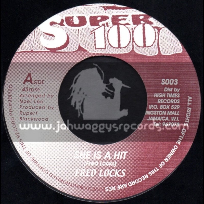Super 100-7"-Shes A Hit / Fred Locks