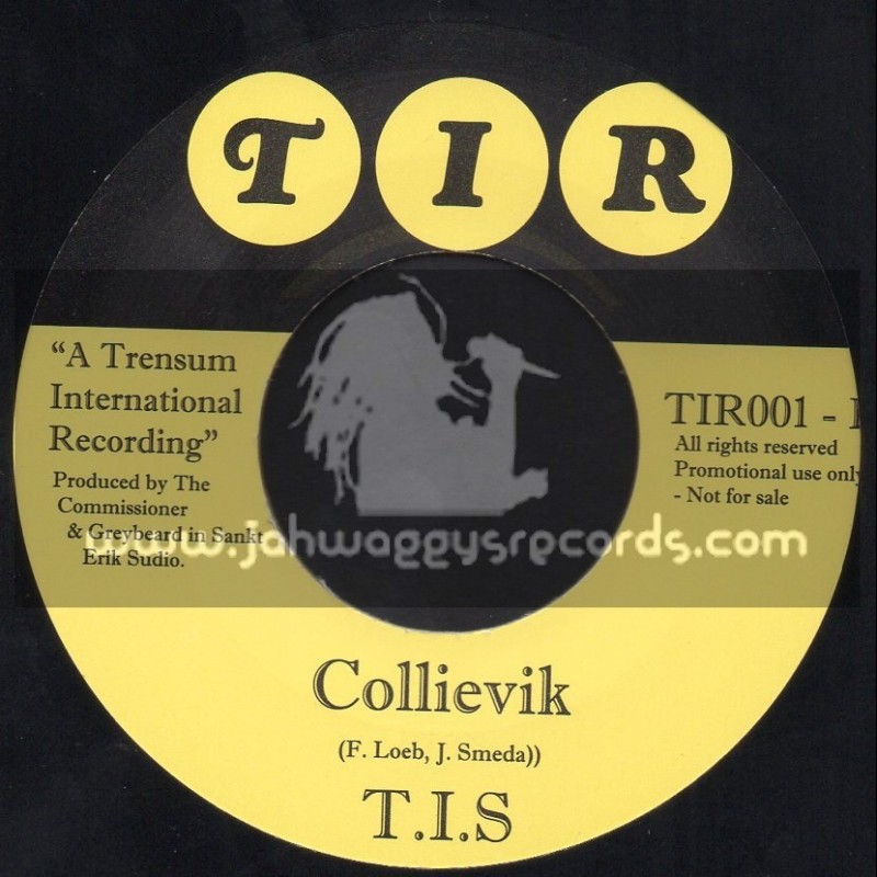 T I R - 7" - Collievik + Reggae Makossa / Trensum International Recordings