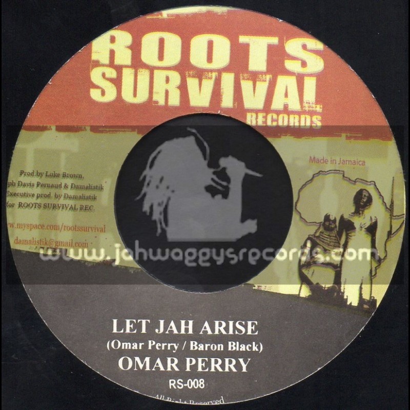 Roots Survival Records-7"-Let Jah Arise / Omar Perry + Nothing / Poly Famous & Jaggy G
