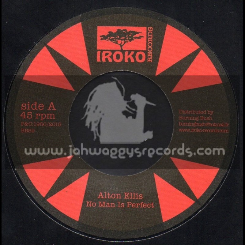 Iroko Records-7"-No Man Is Perfect / Alton Ellis