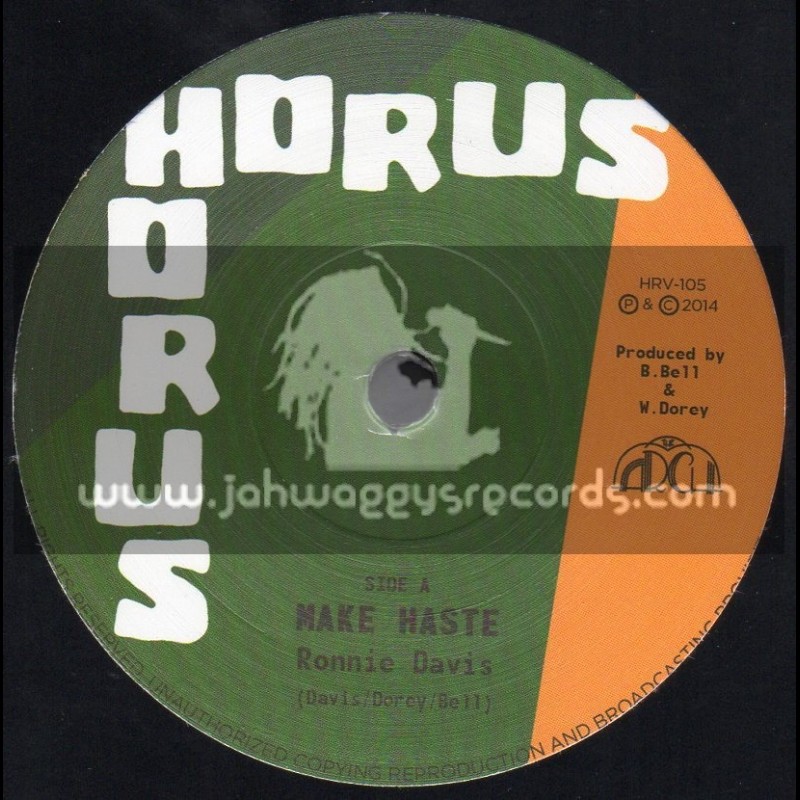 Horus-7"-Make Haste / Ronnie Davis