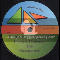 Skankytone Music-7"-Hard Day Working / Cornell Campbell & Skankytone