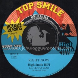 Top Smile Records-7"-Right Now / Tenna Star + Family / Ras Negus I