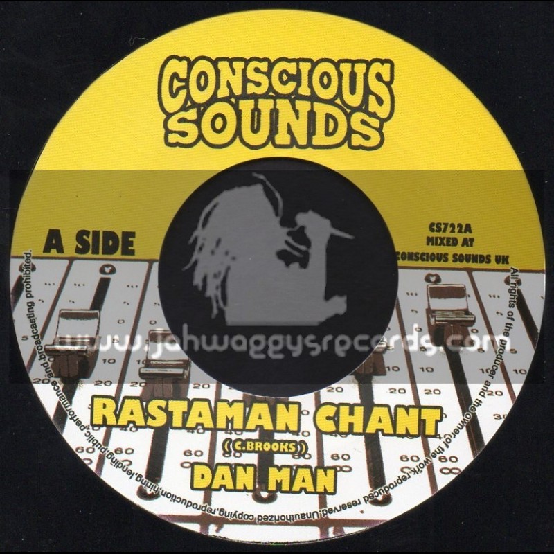 Conscious Sounds-7"-Rastaman Chant / Dan Man