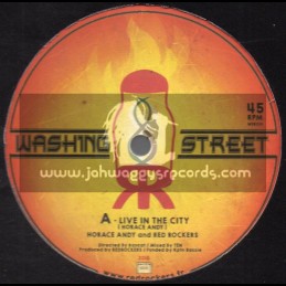 Washing Street-12"-Live In The City + Monster Mobster / Horace Andy & Red Rockers