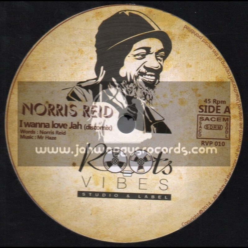 Roots Vibes-12"-I Wanna Love Jah / Norris Reid