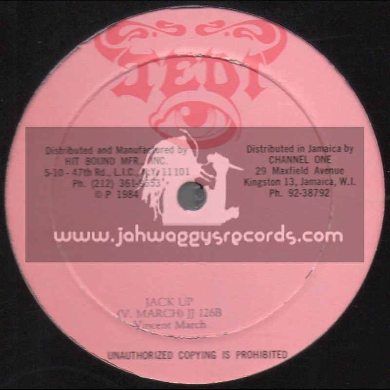 Jedi-12"-Jack Up / Vincent March + The One You Love / Pat Kelly