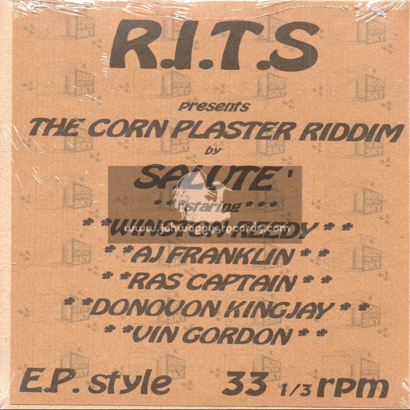 R.I.T.S-7"-The Corn Plaster Riddim Feat. Salute, Winston Reedy, A J Franklin, Ras Captain, Donovan Kingjay & Vin Gordon