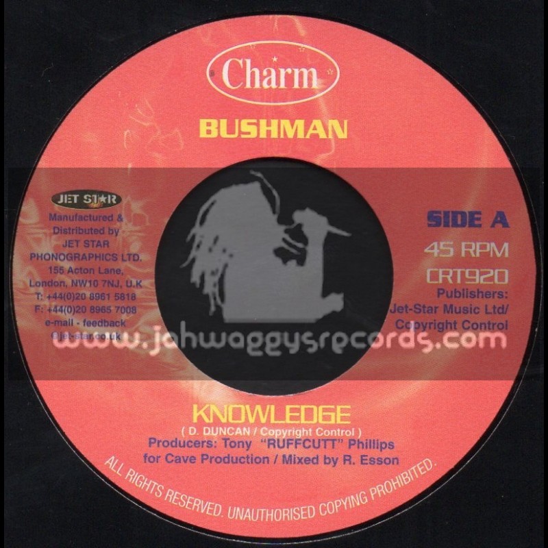 Charm-7"-Knowledge / Bushman