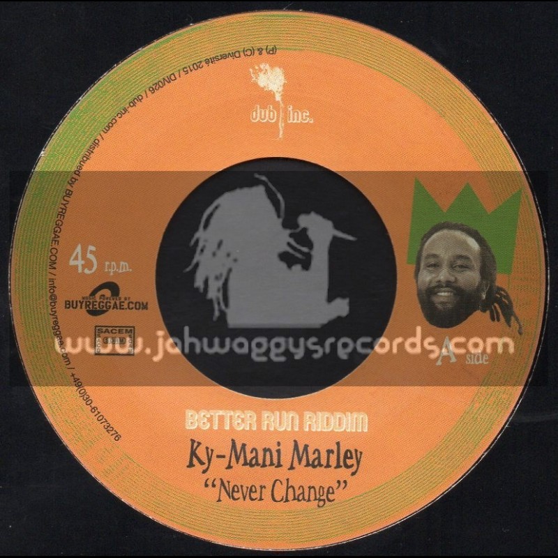 Dub Inc-7"-Never Change / Ky Mani Marley + Solidarity Be Your Friend / Exco Levi