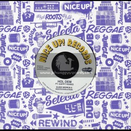 Nice Up Records-7"-Hol Dem / Blend Miskin & Roots Evolution Ft. Gappy Ranks