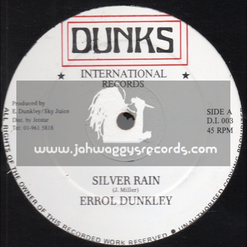 Dunks International Records-12"-Silver Rain / Errol Dunkley