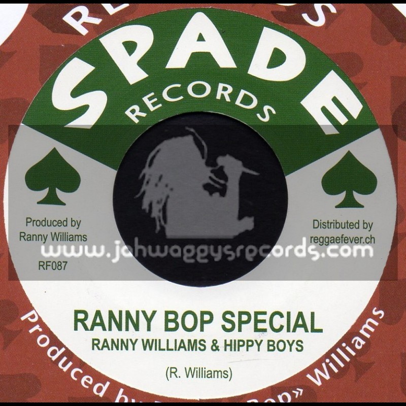 Spade Records-7"-Ranny Bop Special/Ranny Williams & Hippy Boys + Bhutto Girl / Inspirations