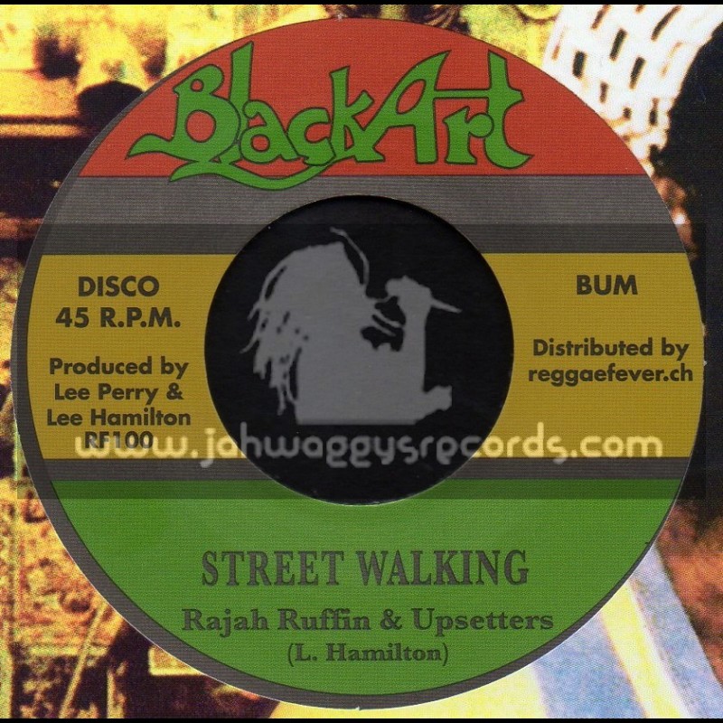 Black Art-7"-Street Walking / Rajah Ruffin & Upsetters