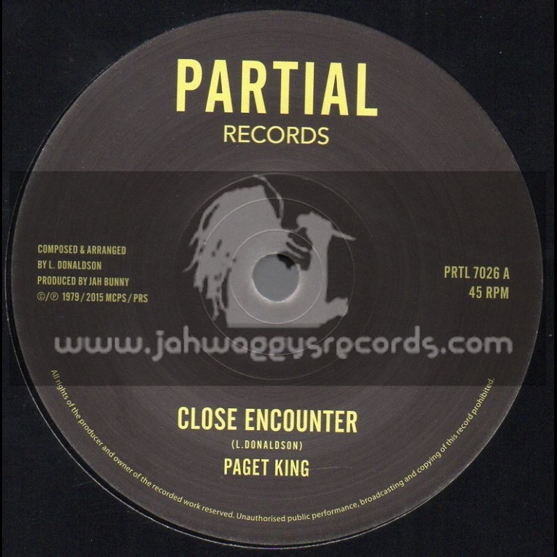 Partial Records-7"-Close Encounter / Paget King