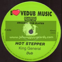 Lovedub Music-10"-Hot Stepper / King General + Bongoman / Jonah Dan