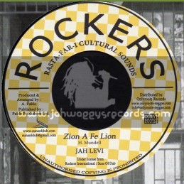 Rockers International-7"-Zion A Fe Lion / Jah Levi