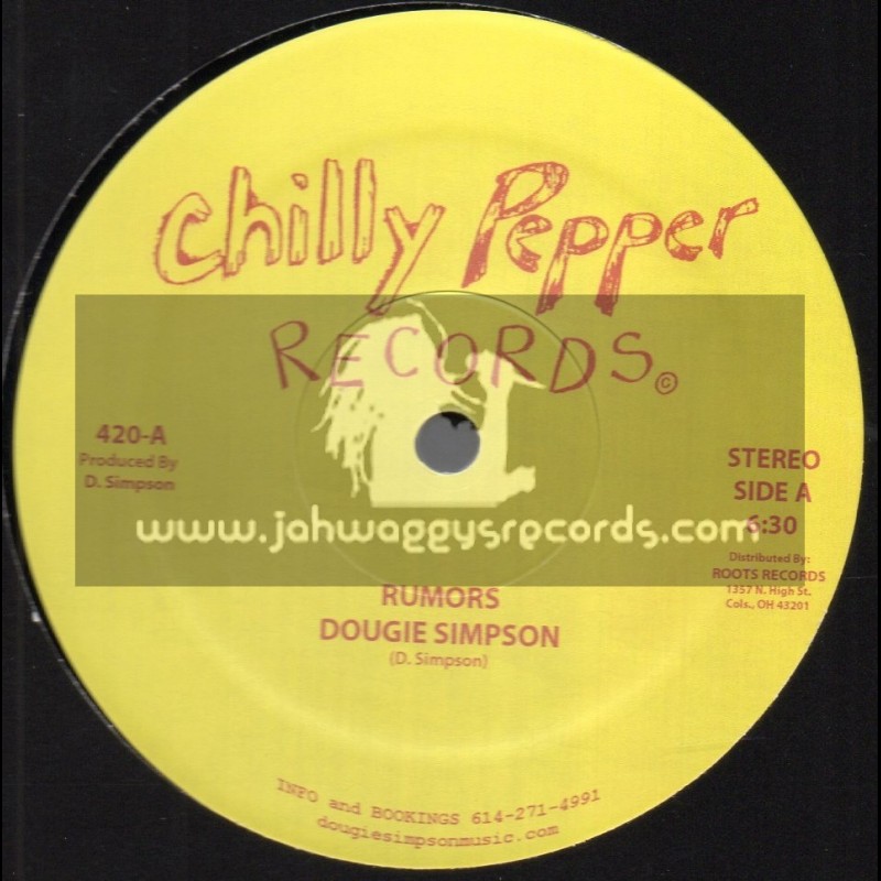 Chilly Pepper Records-12"-Rumors / Dougie Simpson + Worthy Of The Lamb / Dougie Simpson