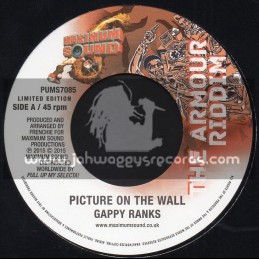 Maximum Sound-7"-Picture On The Wall / Gappy Ranks + Sekkle Up The Score / Ras Demo - The Armour Riddim