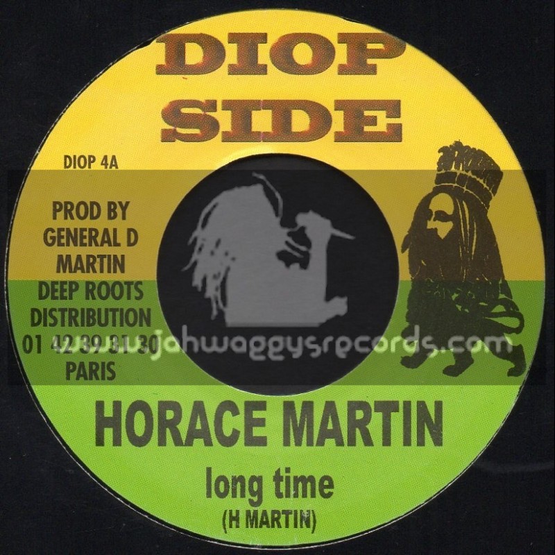Diop Side-7"-Long Time / Horace Martin + Give Thanks / General D